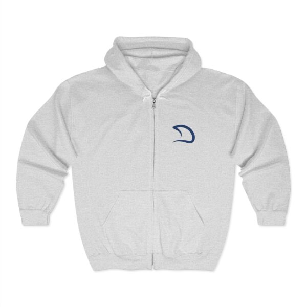 DYNACEO Embroidered Unisex Full Zip Hoodie